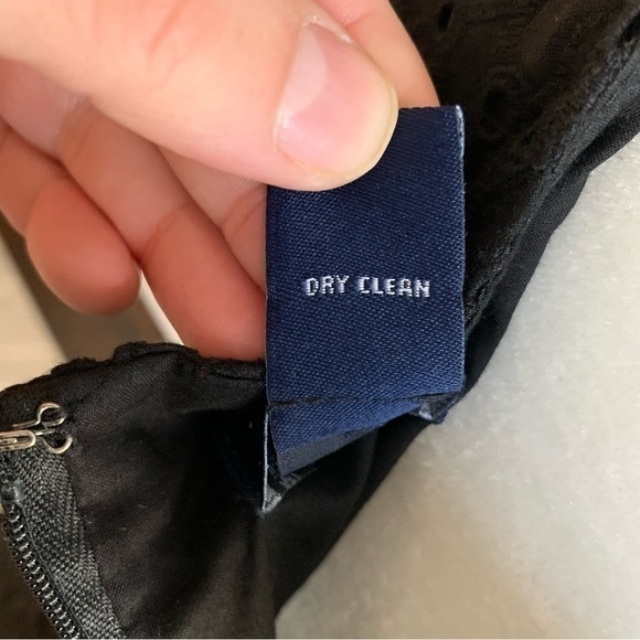 Ann Taylor Black Eyelet Summer Dress - Picture 6 of 6